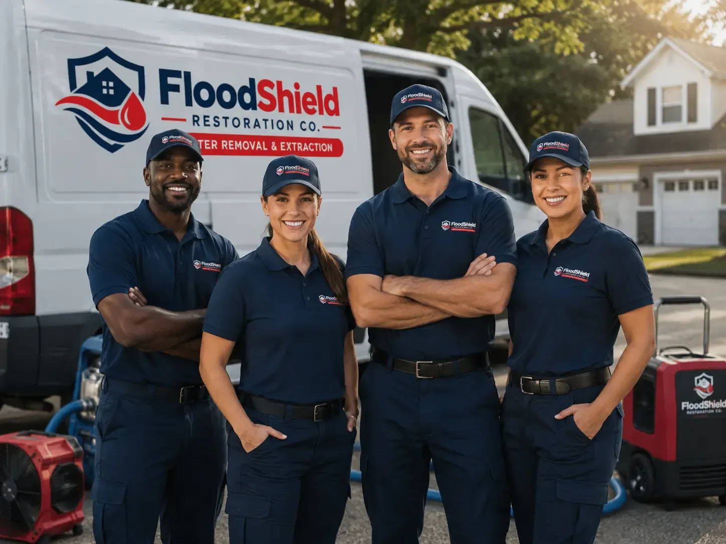 Flood Damage Restoration company in Huttonsville, WV